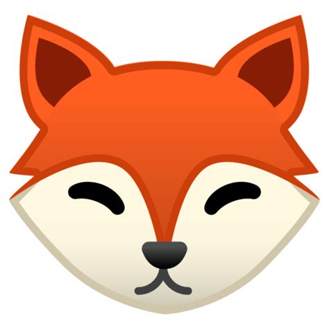 fox face emoji.